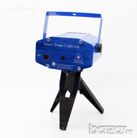 Мини LED дискотечен лазер с ефектни светлини , снимка 4 - Други - 20144448