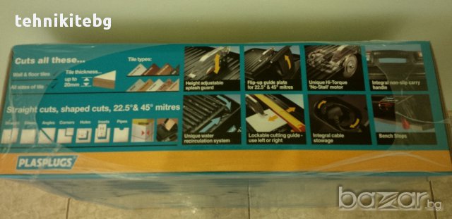 Чисто нова английска машина с водно рязане за гранитогрес/теракот/гранит/мрамор и други, снимка 4 - Други инструменти - 17936687