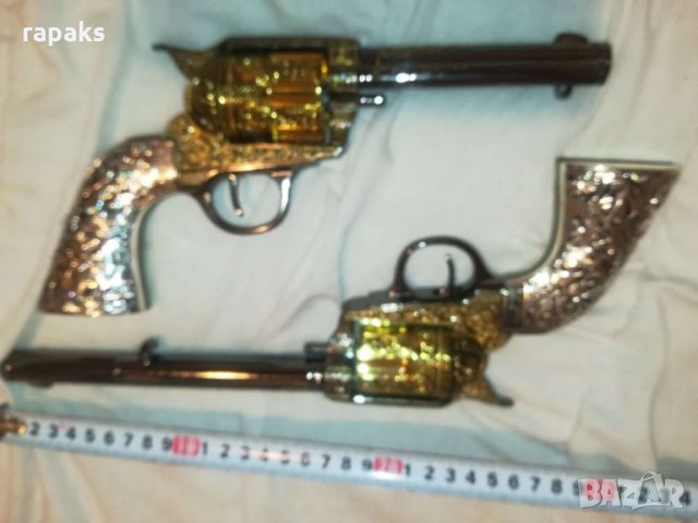 Револвер Колт, Colt каубойски пистолет, револвери. Нестрелящи но като истински реплики., снимка 4 - Колекции - 24622041