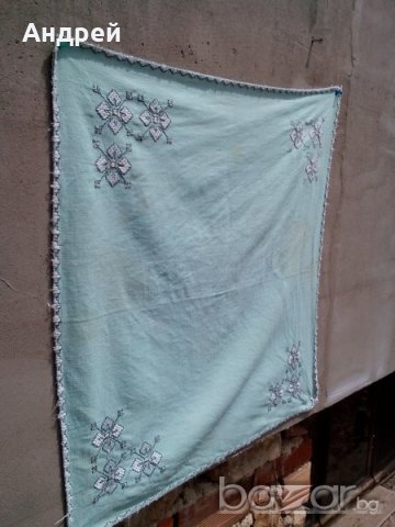 Бродирана Покривка,Бродерия, снимка 2 - Антикварни и старинни предмети - 18905073
