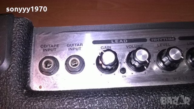 kustom by celestion kga16 usa-guitar amplifier-внос англия, снимка 6 - Ресийвъри, усилватели, смесителни пултове - 22816763