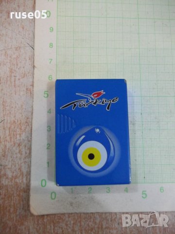 Запалка "Türkiye" пиезокристална с джет пламък работеща