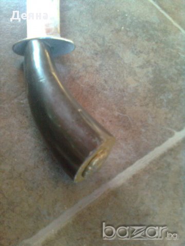 № 6 Ловен нож с рог, снимка 6 - Ножове - 11101076