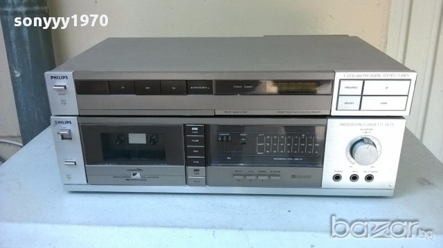 philips tuner+deck-внос швеицария, снимка 5 - Ресийвъри, усилватели, смесителни пултове - 18165706