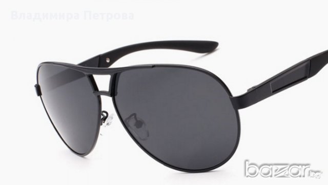 Дизайнерски Слънчеви очила - Black, снимка 1