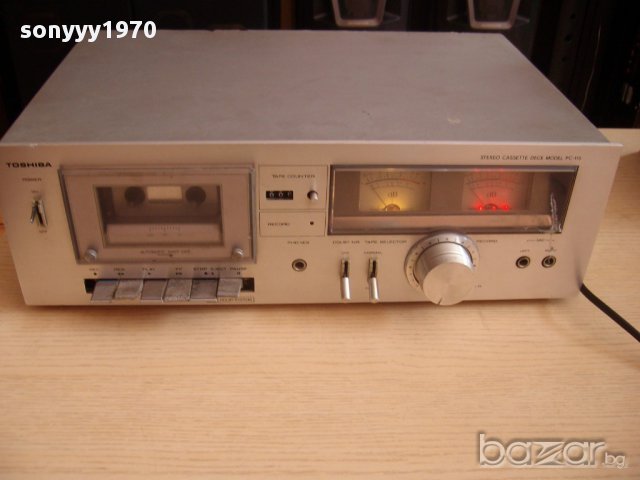 toshiba pc-115 stereo cassette deck-внос швеицария, снимка 10 - Ресийвъри, усилватели, смесителни пултове - 12109578