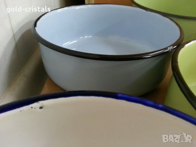 Български емайлирани купи, снимка 8 - Съдове за готвене - 26134980