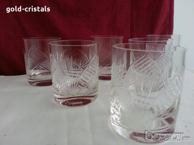  кристални чаши за уиски , снимка 9 - Сервизи - 20129381
