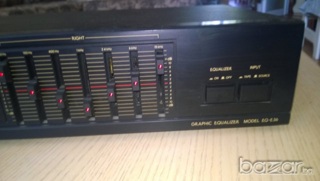 toshiba eq-e36-equalirer-made in japan-нов внос от швеицария, снимка 15 - Ресийвъри, усилватели, смесителни пултове - 7783235