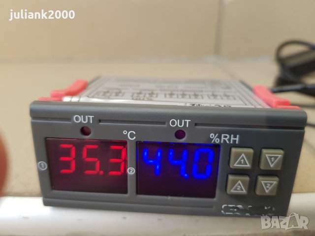 Контролер комбиниран температура и влажност влагорегулатор, снимка 2 - Друга електроника - 19005141