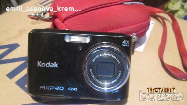 Продавам или бартер  цифров фотоапарат Kodak CZ42- 16 мега пиксела, снимка 5 - Фотоапарати - 23499667