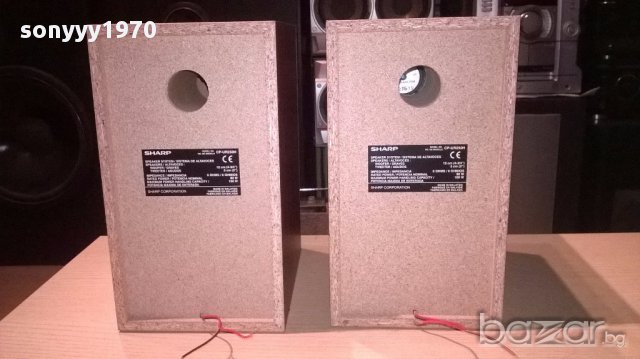 Sharp cp-ur250h 160w/6ohms 26/21/15см-2бр-внос швеицария, снимка 10 - Тонколони - 15243773