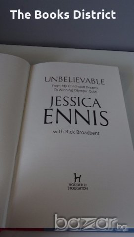 Книга Jessica Ennis - Unbelievable, снимка 2 - Художествена литература - 19059849