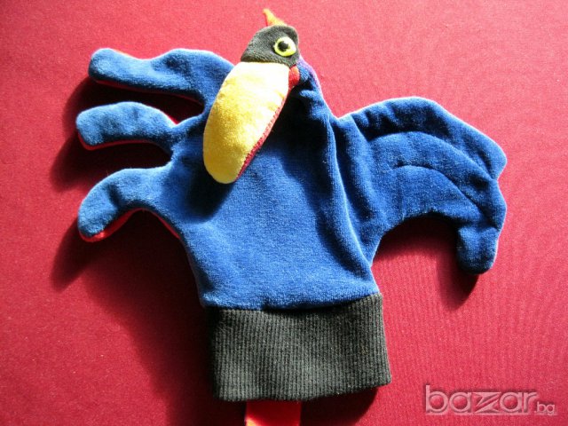 ‎Птица тукан, ръкавица-кукла за куклен театър и игра, снимка 3 - Кукли - 12874005