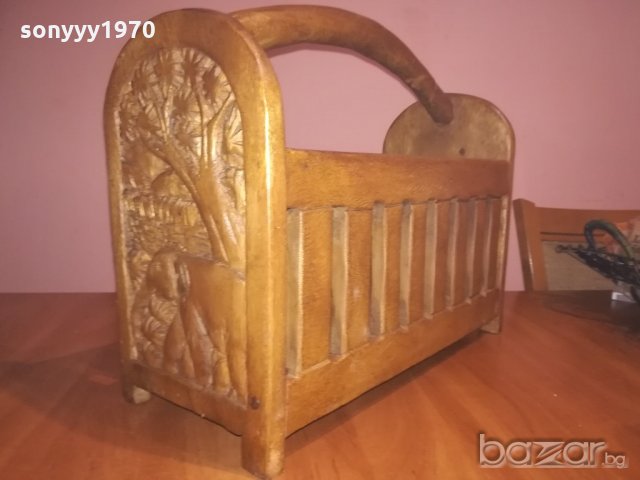 ретро колекция с дърворезба-40х38х20см-внос швеицария, снимка 11 - Колекции - 20936724