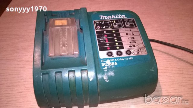 Makita dc18rat-ni-mh & li-ion charger 7.2-18v/9amp-от швеицария