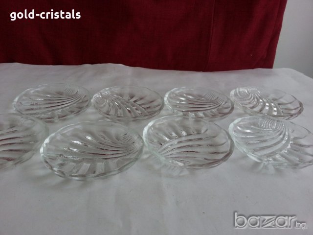 стъклени чинийки , снимка 6 - Антикварни и старинни предмети - 19806137