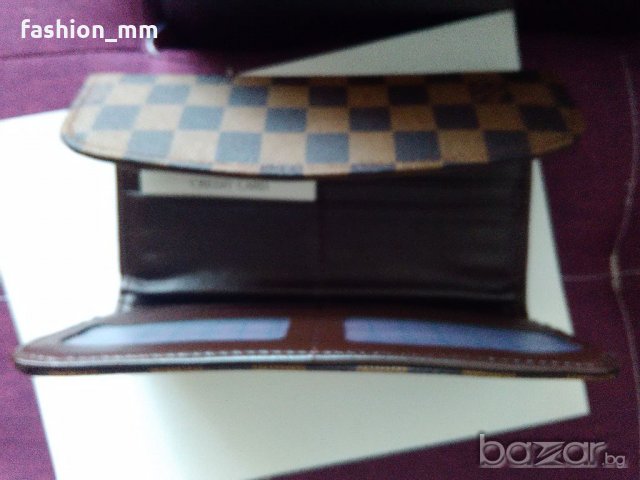 Кожено дамско портмоне Louis Vuitton, снимка 3 - Портфейли, портмонета - 19839809