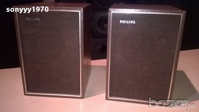 Philips 2бр ретро колони-внос швеицария, снимка 8 - Ресийвъри, усилватели, смесителни пултове - 13143195