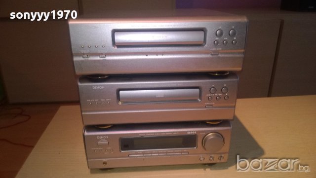 denon stereo receiver+tuner+cd+casete deck-внос швеицария, снимка 4 - Ресийвъри, усилватели, смесителни пултове - 11386660