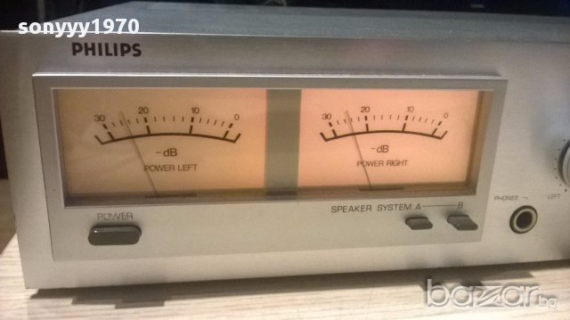 philips stereo amplifier-ретро с чистачки-внос швеицария, снимка 6 - Ресийвъри, усилватели, смесителни пултове - 16019779