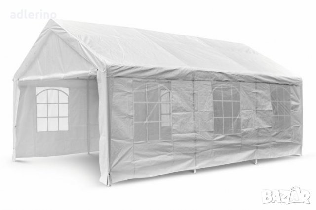  Градински павилион 6 х 4 метра, 57 кг, парти шатра, кетъринг шатра , снимка 10 - Градински мебели, декорация  - 24784570