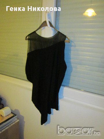 Дамска асиметрична блуза без ръкав, снимка 1 - Туники - 15113391