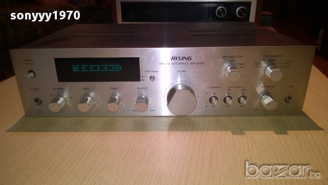 rising sc-3 stereo amplifier-made in japan-250watts-внос швеицария, снимка 9 - Ресийвъри, усилватели, смесителни пултове - 9278371