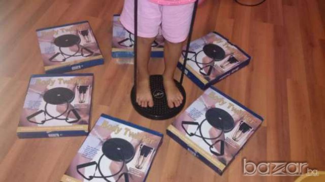 Диск за въртене Body Twister с ластици за стабилност - за спорт, за торти!, снимка 4 - Фитнес уреди - 17643300