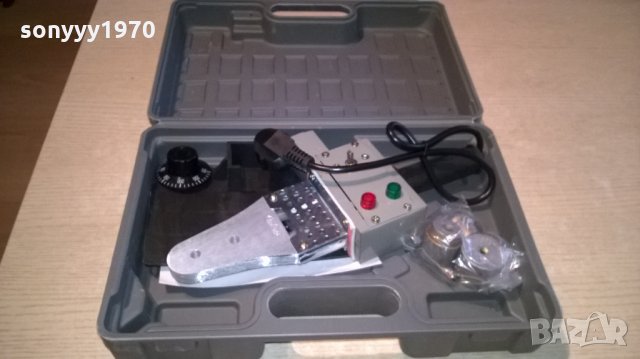 лепачка за пвц тръби с 3 глави в куфар, снимка 4 - Други инструменти - 22789752