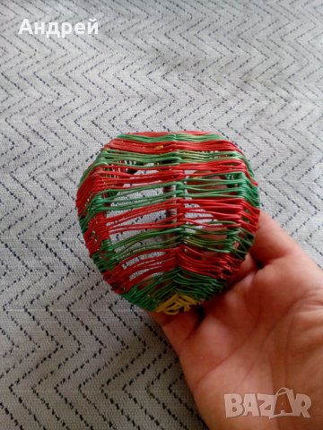 Стара сувенирна кошничка, снимка 4 - Антикварни и старинни предмети - 24503475