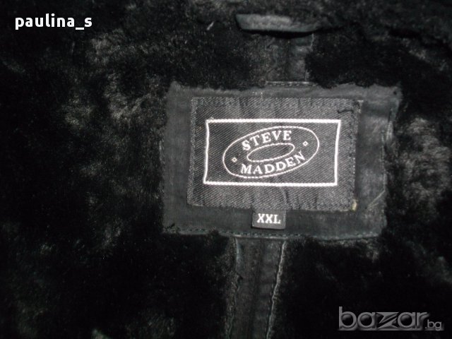Марков дамски кожух "Steve Madden" / genuine leather USA / естествен велур, снимка 9 - Палта, манта - 16847552
