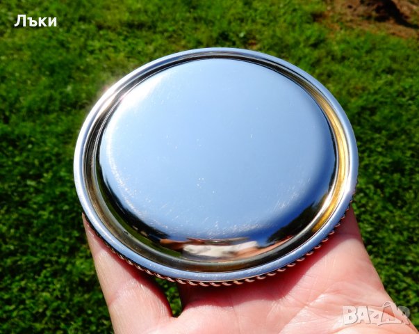 Посребрена чинийка,подложка BBI. , снимка 2 - Чинии - 22358914
