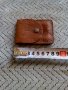 Стар кожен калъф,портмоне, снимка 4