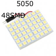 Мощни LED плочки с тип 5050 лед диоди 12v за плафон осветление в кола каравана бус лодка къмпинг, снимка 6 - Аксесоари и консумативи - 11922483