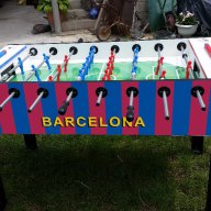Джага Футбол на маса Барселона, снимка 4 - Джаги - 14838251