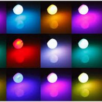 LED Цветна RGB Крушка с дистанционно, ЛЕД лампа E27 с смяна на цветове , снимка 7 - Лед осветление - 23312094