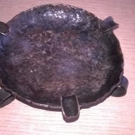 пепелник от ковано желязо-14см, снимка 3 - Антикварни и старинни предмети - 18225149