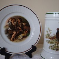 Порцелан Vintage Bavaria  чинии , снимка 3 - Антикварни и старинни предмети - 20869323