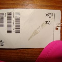 Продавам нов бански костюм H&M ,розов No 38 EUR, 12 UK , снимка 4 - Бански костюми - 19963080