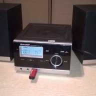 sharp usb/cd/tuner/ampli/aux+колони-внос швеицария, снимка 1 - Ресийвъри, усилватели, смесителни пултове - 18410763