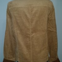 Джинсово яке тип риза с кожени декорации - модел "Denim" класик, снимка 4 - Ризи - 25779791