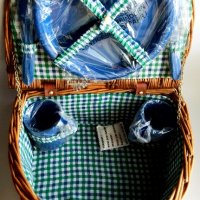 кошница за пикник - чисто нова от Франция, снимка 3 - Къмпинг мебели - 22180034