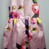 Нова детска рокля Божури, снимка 4 - Детски рокли и поли - 24461662
