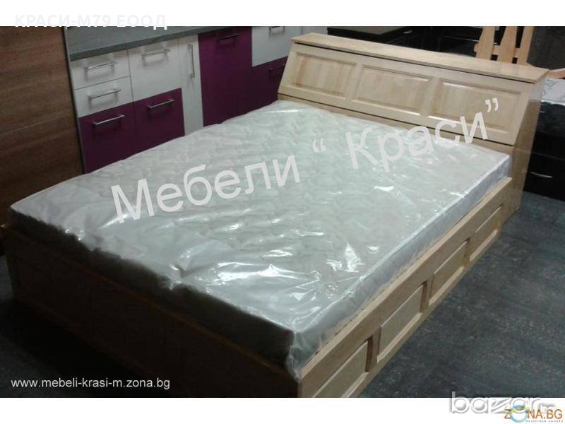 Спалня за матрак 144/190 с ракла и амортисьорен механизъм., снимка 1