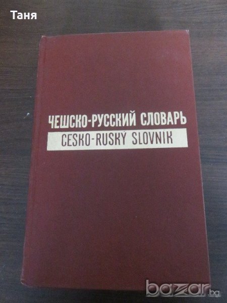 ЧЕШСКО-РУССКИЙ СЛОВАРЬ, снимка 1