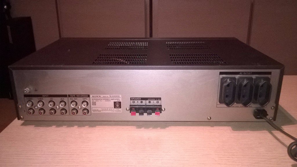 sony ta-ax3030 amplifier-made in japan-внос швеицария в Ресийвъри,  усилватели, смесителни пултове в гр. Видин - ID18007306 — Bazar.bg
