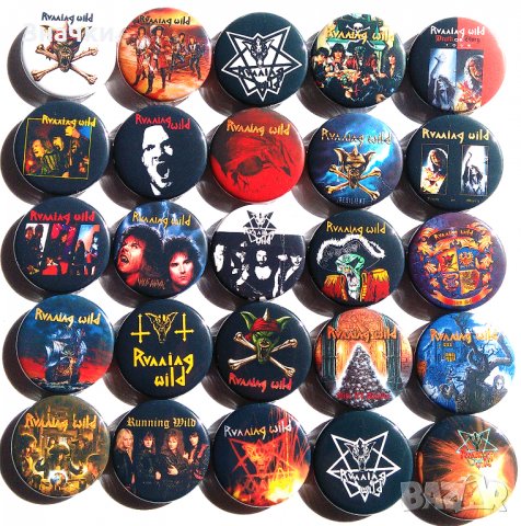 Значки на Running Wild