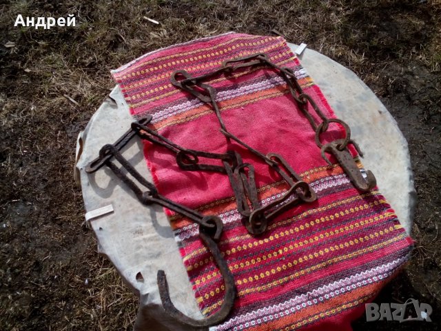 Старинна Верига за огнище #4, снимка 5 - Антикварни и старинни предмети - 24337123