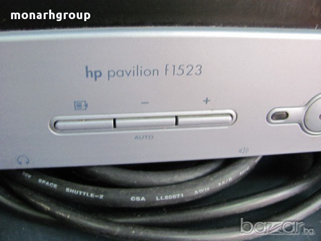 Монитор HP Pavilion F1523 , снимка 2 - Монитори - 16985663